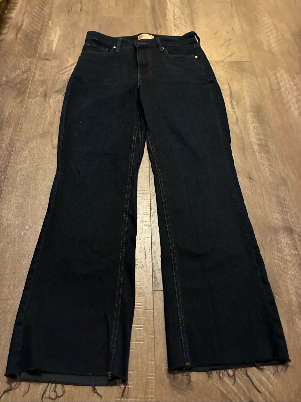 Kut from the Kloth Dark Indigo Wide Leg Jeans